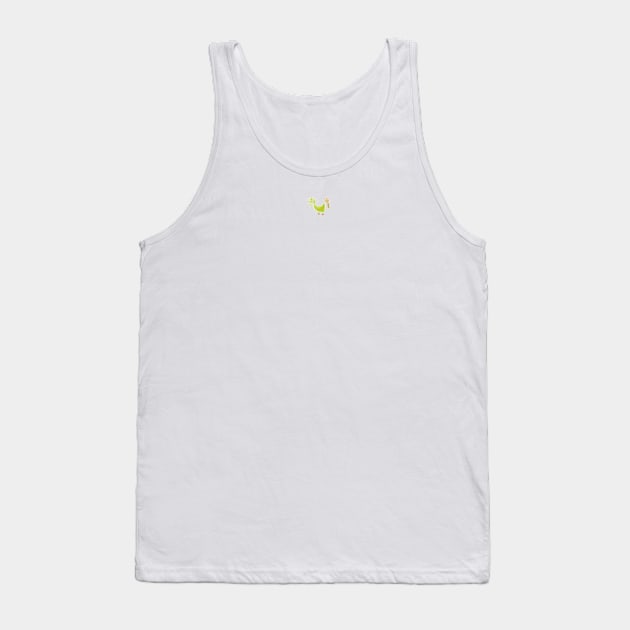 Chicken Yard 3 -Pocket Size Image Tank Top by Paloma Navio